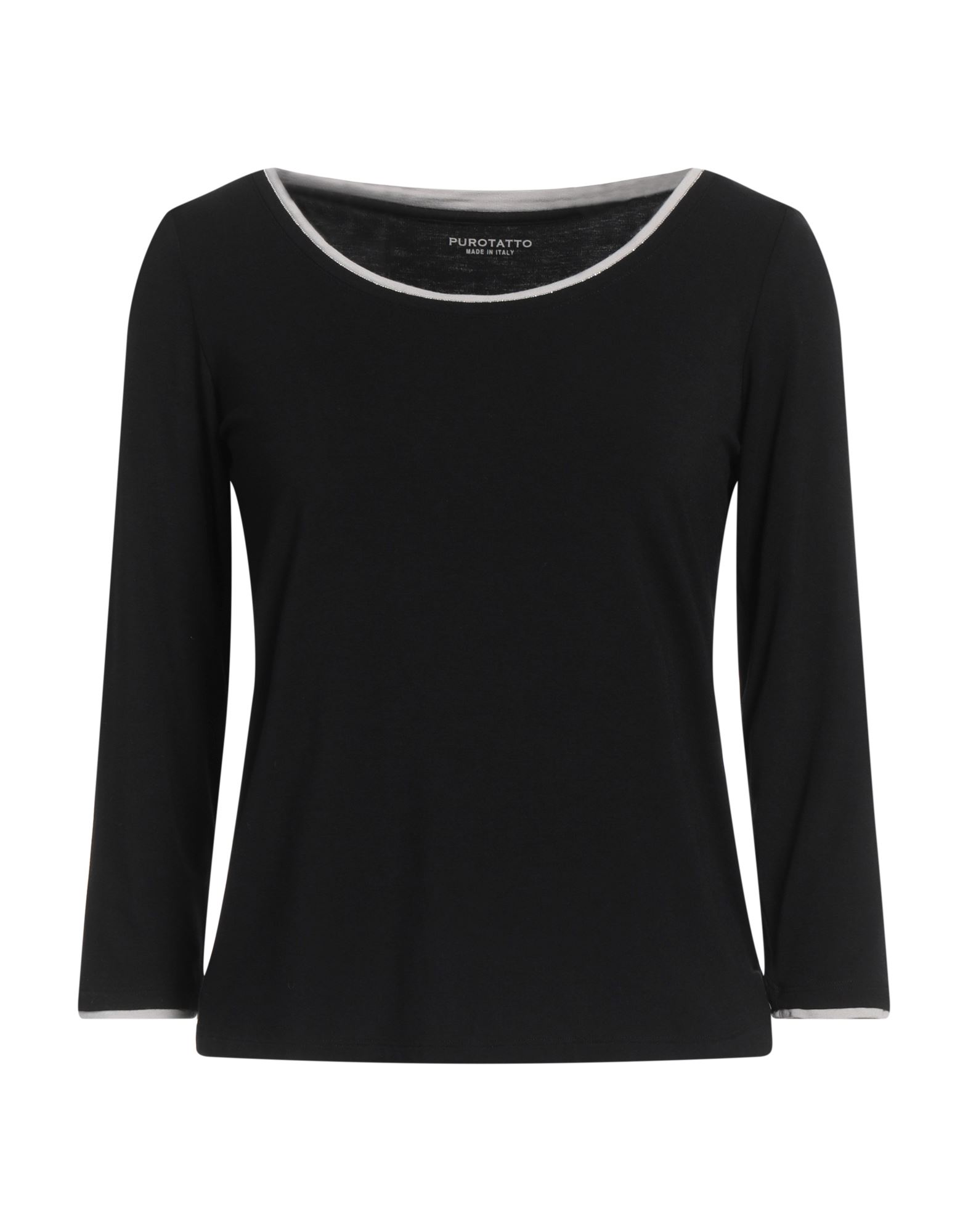 PUROTATTO T-shirts Damen Schwarz von PUROTATTO