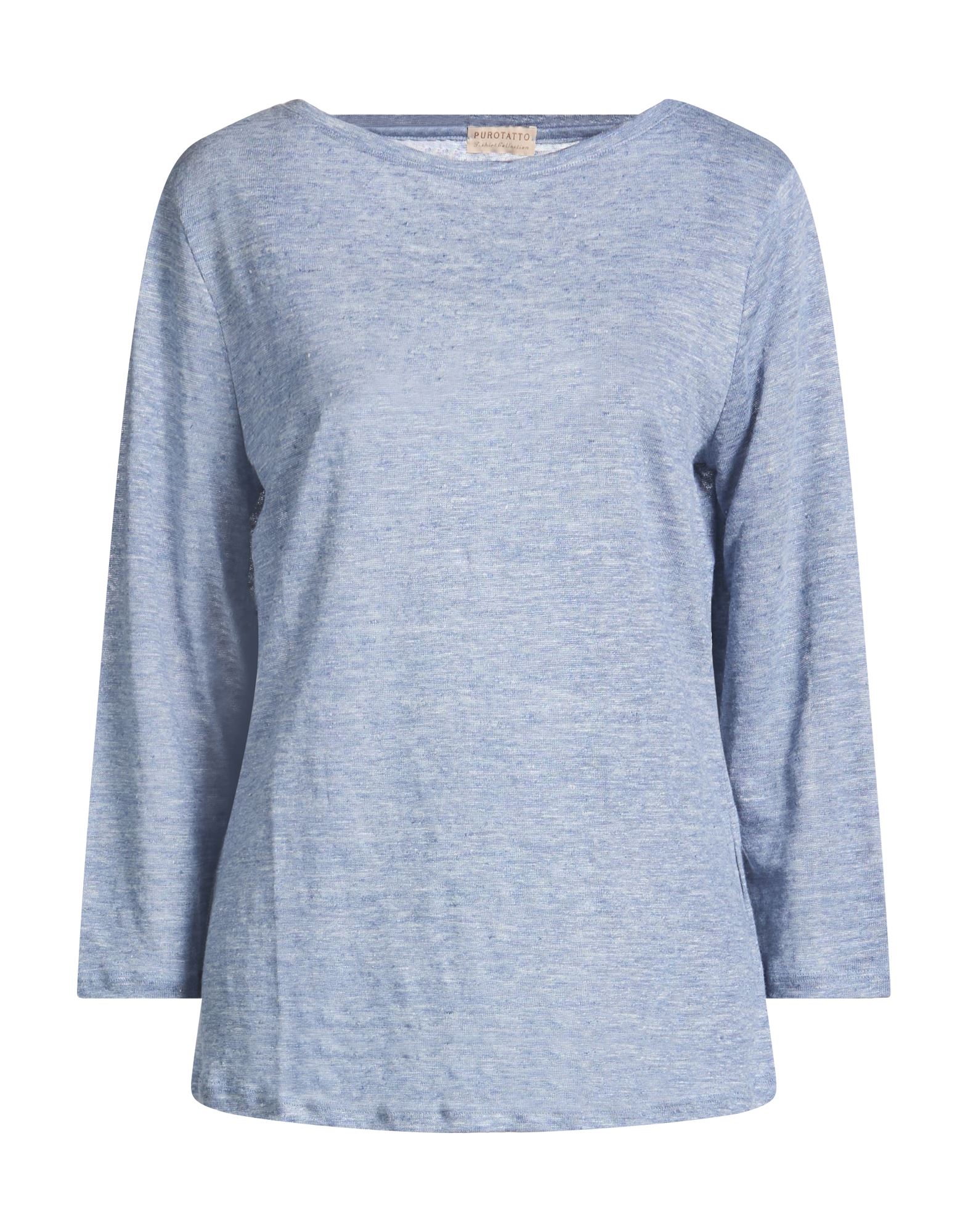 PUROTATTO T-shirts Damen Taubenblau von PUROTATTO