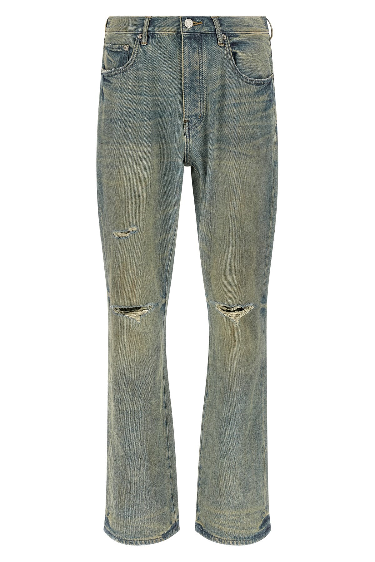 PURPLE Jeans "P026 Dirty Fade Rip Boot" von PURPLE
