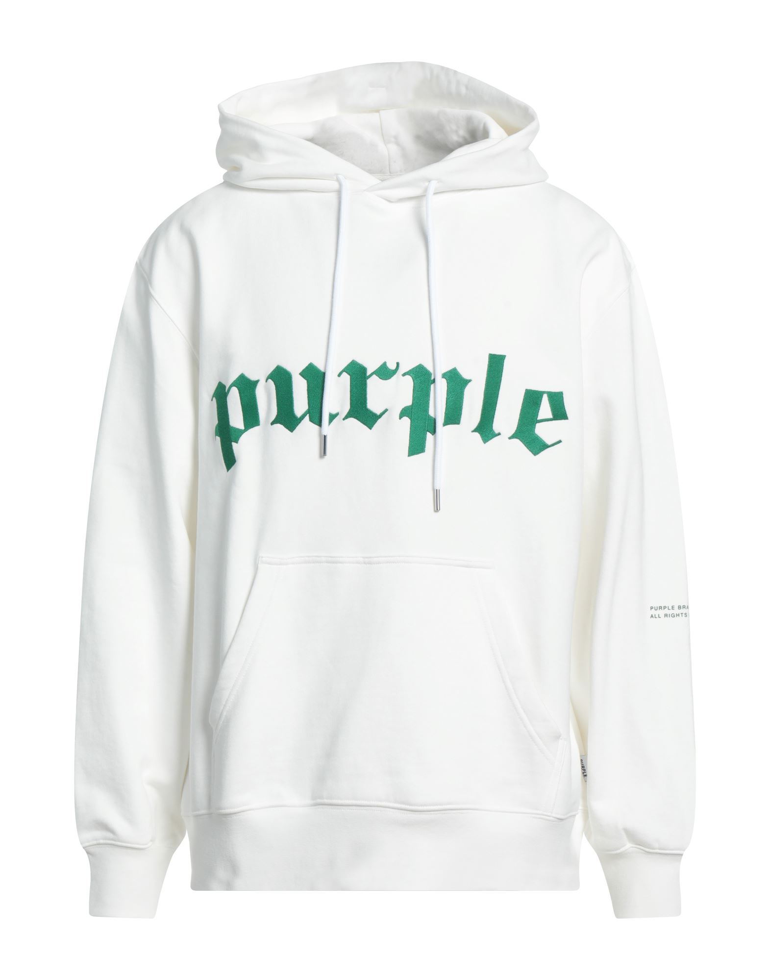 PURPLE Sweatshirt Herren Weiß von PURPLE