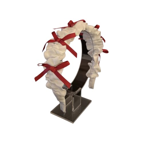 Stilvoller Kopfschmuck mit Schleife verziert, eleganter Haarschmuck, Stoff-Haarband, ideal zur Verschönerung Ihres Looks bei Veranstaltungen von PURPLELILY