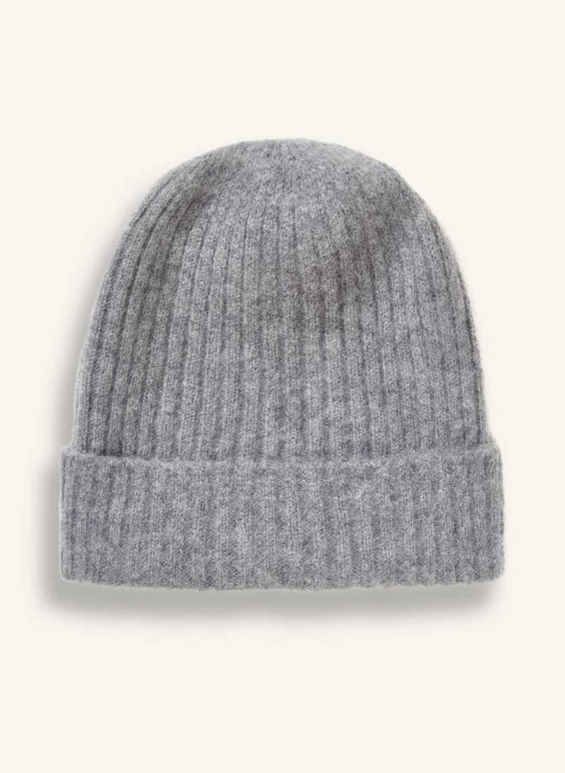 Purschoen Cashmere-Mütze grau von PURSCHOEN