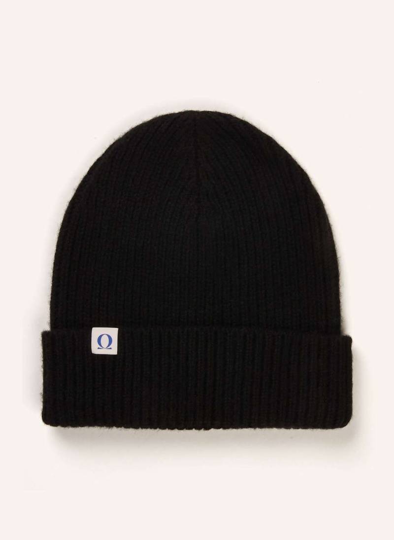 Purschoen Cashmere-Mütze schwarz von PURSCHOEN