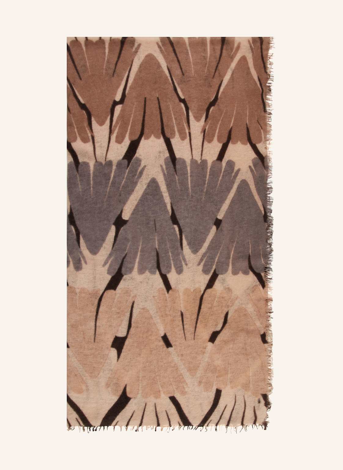 Purschoen Cashmere-Schal Maya beige von PURSCHOEN
