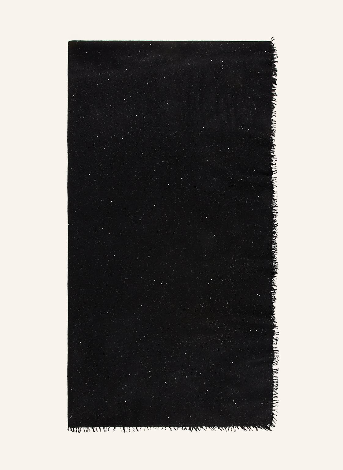 Purschoen Cashmere-Schal Mit Pailletten schwarz von PURSCHOEN