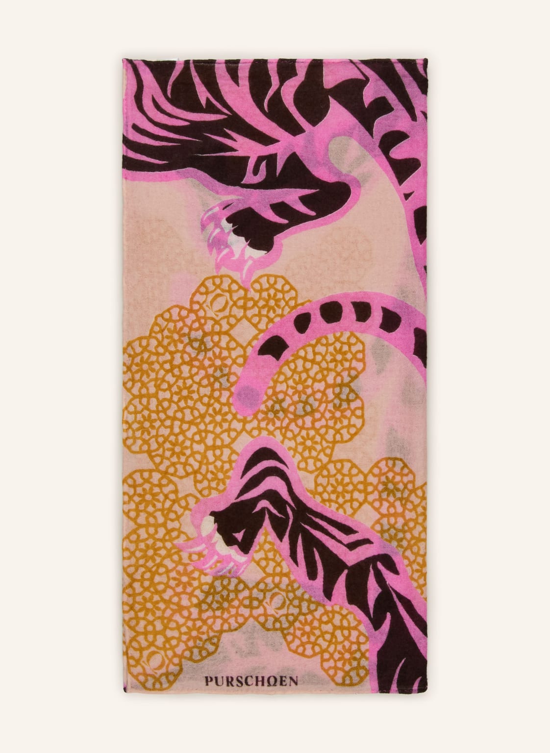 Purschoen Cashmere-Tuch lila von PURSCHOEN