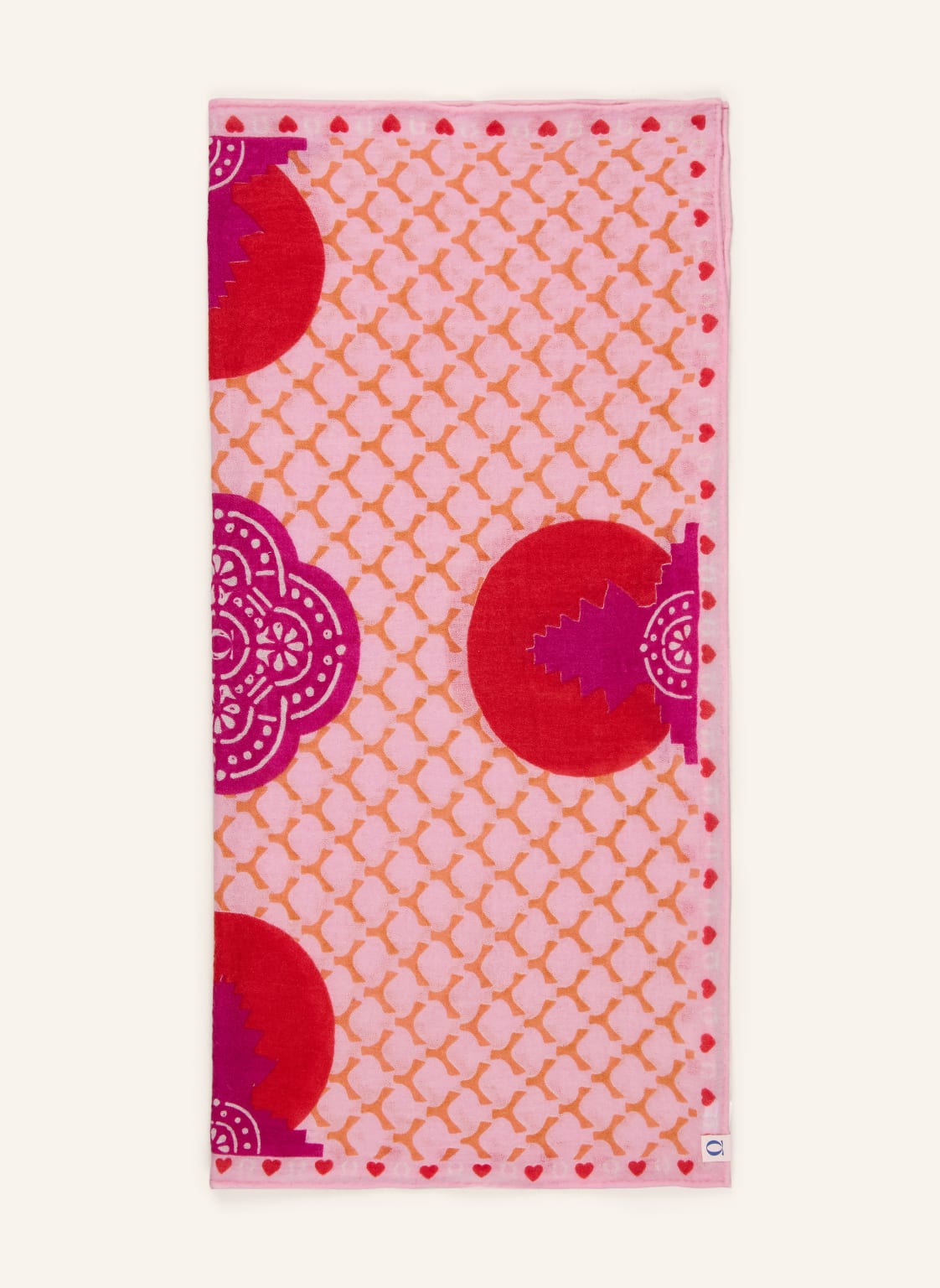 Purschoen Cashmere-Tuch rosa von PURSCHOEN