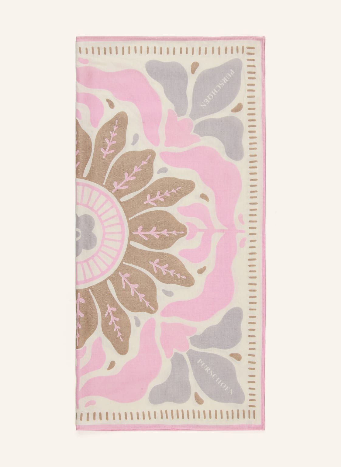 Purschoen Seidentuch rosa von PURSCHOEN