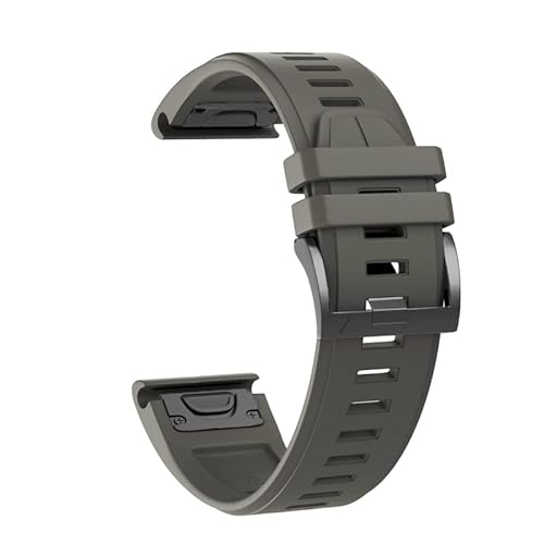 26 22 mm Silikon-Schnellverschluss-Uhrenarmband für Garmin Fenix 7X 7 6 6X Pro 5 5X Plus 3 HR Mk1 Easyfit Armband, For Forerunner 945 935, Achat von PURYN