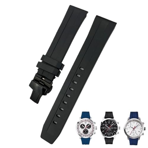 PURYN Gummi-Silikon-Armband für Tissot Le Locle T006 T114 PRC200, Schmetterlingsschnalle, wasserdicht, 20 mm, 19 mm, 21 mm, 22 mm, 19 mm, Achat von PURYN