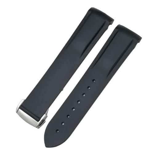 PURYN Gummi-Uhrenarmband für Omega Seamaster 300 Speedmaster AT150 Uhrenarmband aus Silikon, 20 mm, 21 mm, 22 mm, 22 mm, Achat von PURYN