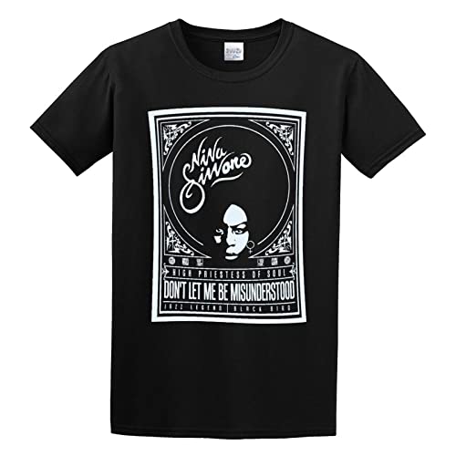 Men's Fashion T Shirts Nina Simone - Soul Jazz Blues R&B Rights Activist Do not Bleach Black L Men's Fashion T Shirts Nina Simone - Soul Jazz Blues R&B Rights Activist Do not Bleach Black L von PUSFRZO