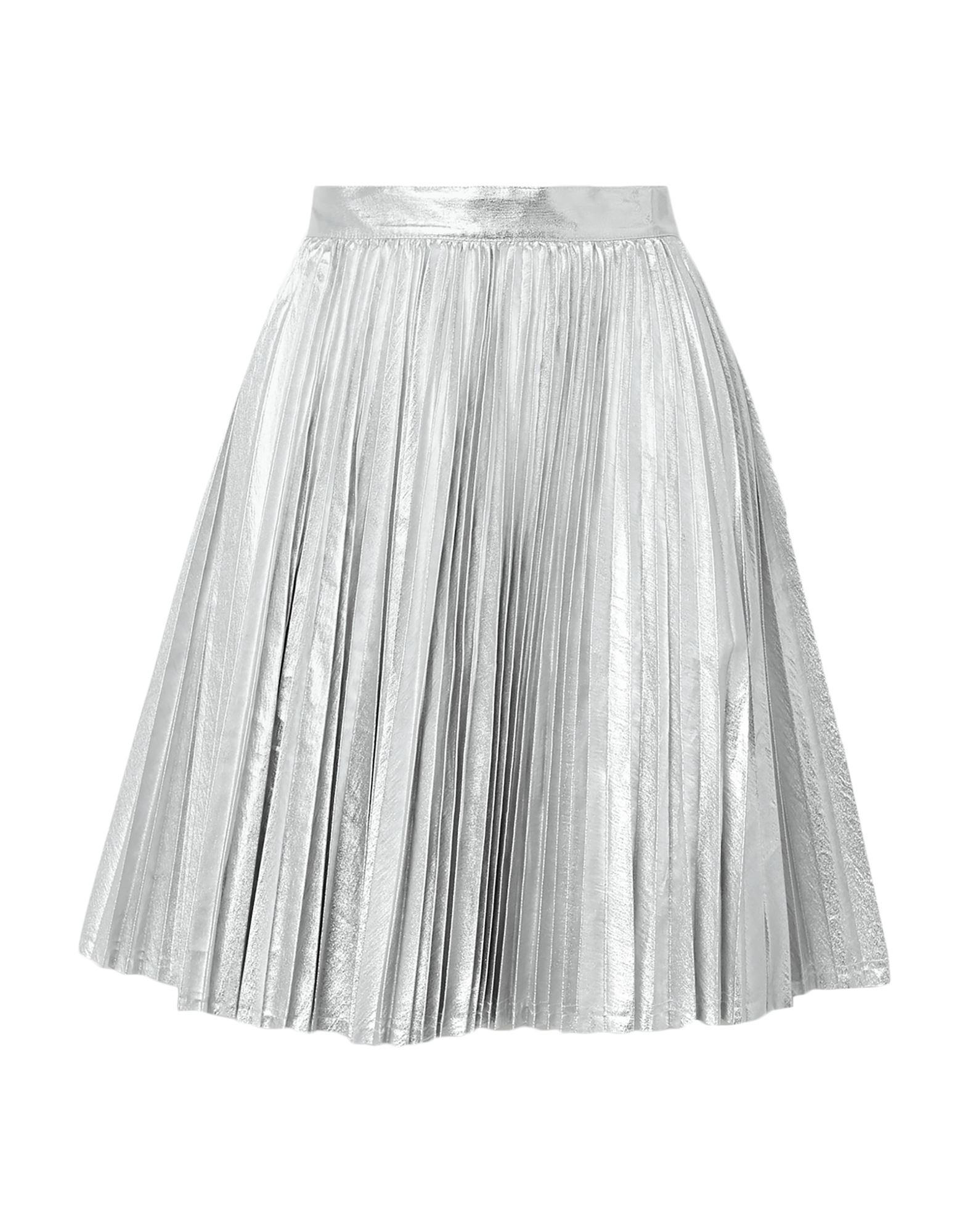 PUSHBUTTON Midi-rock Damen Silber von PUSHBUTTON