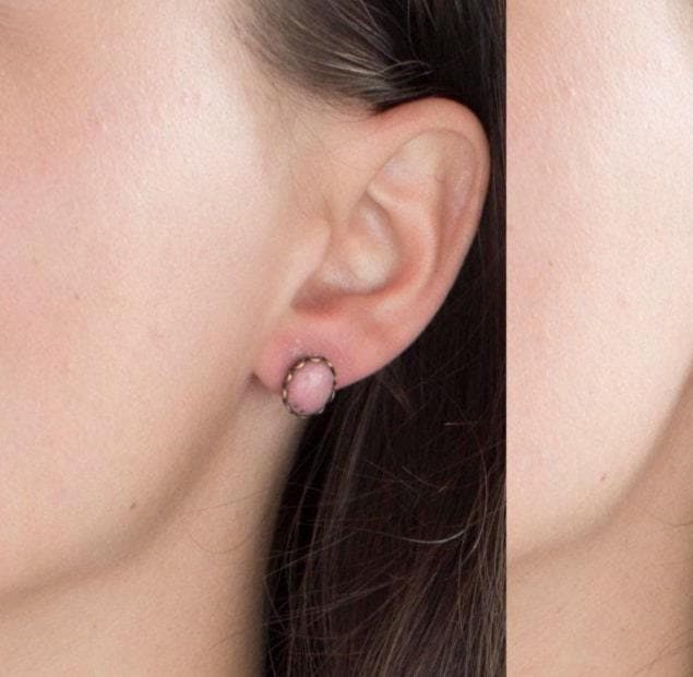 Vintage Oscar De La Renta Ohrringe Rosa Stein, Goldfarbene Beiträge Vintage Oscar De La Renta Ohrringe Rosa Stein, Goldfarbene Beiträge von PVDVintageJewelry