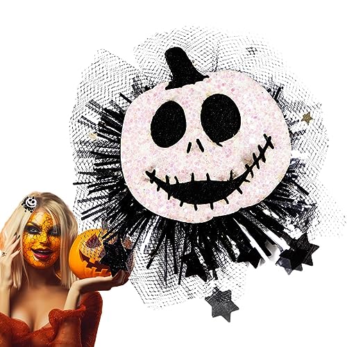 Halloween Haarspangen | Lustige Totenkopf-Haarspangen für Frauen | Neuartige Haarspangen für Rollenspiele, Festivalfeiern, Bühnenauftritte, Kostümpartys Pw tools von PW TOOLS