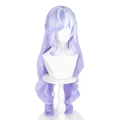 PWEINCY Lila Vivian Cosplay ZZZ Perücke Frauen 95cm lang gelockt Synthetik Party Haar von PWEINCY