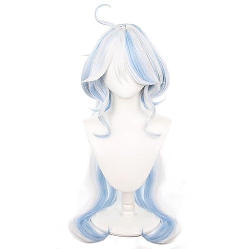 PWEINCY Wigs for Fontaine Genshin Furina Focalors Cosplay Wig Roleplay Halloween Party Straight Synthetic Hair von PWEINCY