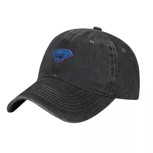 PWZACUZ Basecap Blue Punisher Gentleman for Men Women Men's PWZACUZ Basecap Blue Punisher Gentleman for Men Women Men's von PWZACUZ