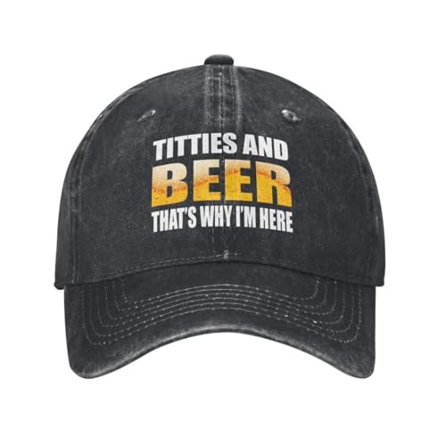 PWZACUZ Basecap Custom Titties and Beer for Men Women Cotton Adjustable Dad Summer Outdoor Snapback Hats PWZACUZ Basecap Custom Titties and Beer for Men Women Cotton Adjustable Dad Summer Outdoor Snapback Hats von PWZACUZ