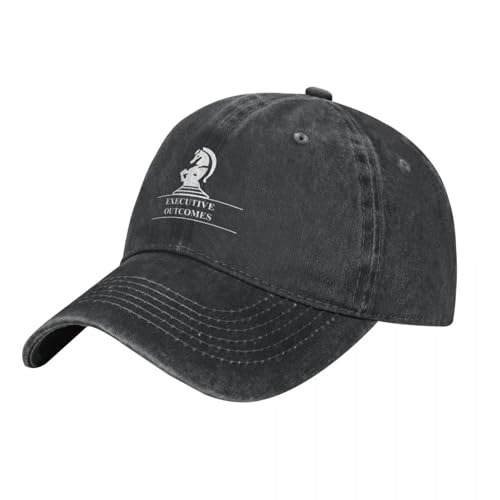 PWZACUZ Basecap Executive Outcomes (White Logo) Cowboy Kids Golf Fishing Beach Visor Men's von PWZACUZ