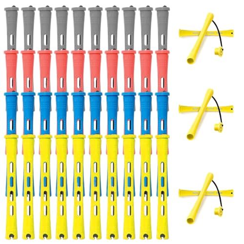 PYEUIFT 40 Stück Kleine Dauerwellen Wickler, Dauerwellen Set, Lockenwickler, Lockenwickler Klein, Hair Rollers für Frauen, 4 Größen zum Erstellen mehrschichtiger Looks(0.27/0.35/0.5/0.6 Zoll) von PYEUIFT