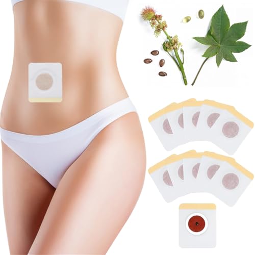 PYEUIFT 50 Stück Bauchnabel Patch 2.0,Abdomen Patch, Nabelpflaster, Bleiben Sie schlank, Atmungsaktives Detox-Pflaster für körperliche Wohlbefinden, Passend für tägliche Pflege & empfindliche Haut(1) von PYEUIFT