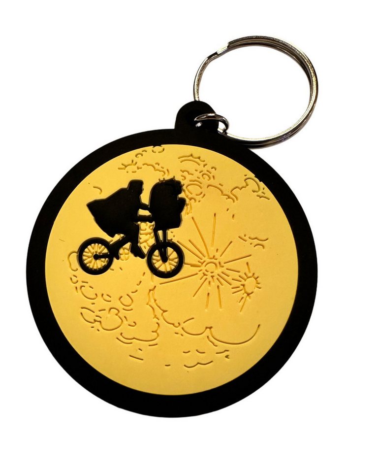 PYRAMID Schlüsselanhänger Schlüsselanhänger 5cm Kinder Mini Anhänger keychain E.T. Mond, E.T der Außerirdischeder e.t. ausserirdische von PYRAMID