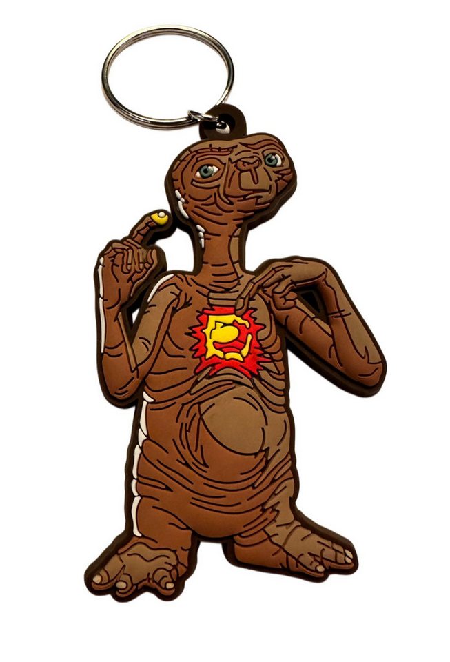 PYRAMID Schlüsselanhänger Schlüsselanhänger 7cm Kinder Mini Anhänger keychain E.T., E.T der Außerirdischeder e.t. ausserirdische von PYRAMID