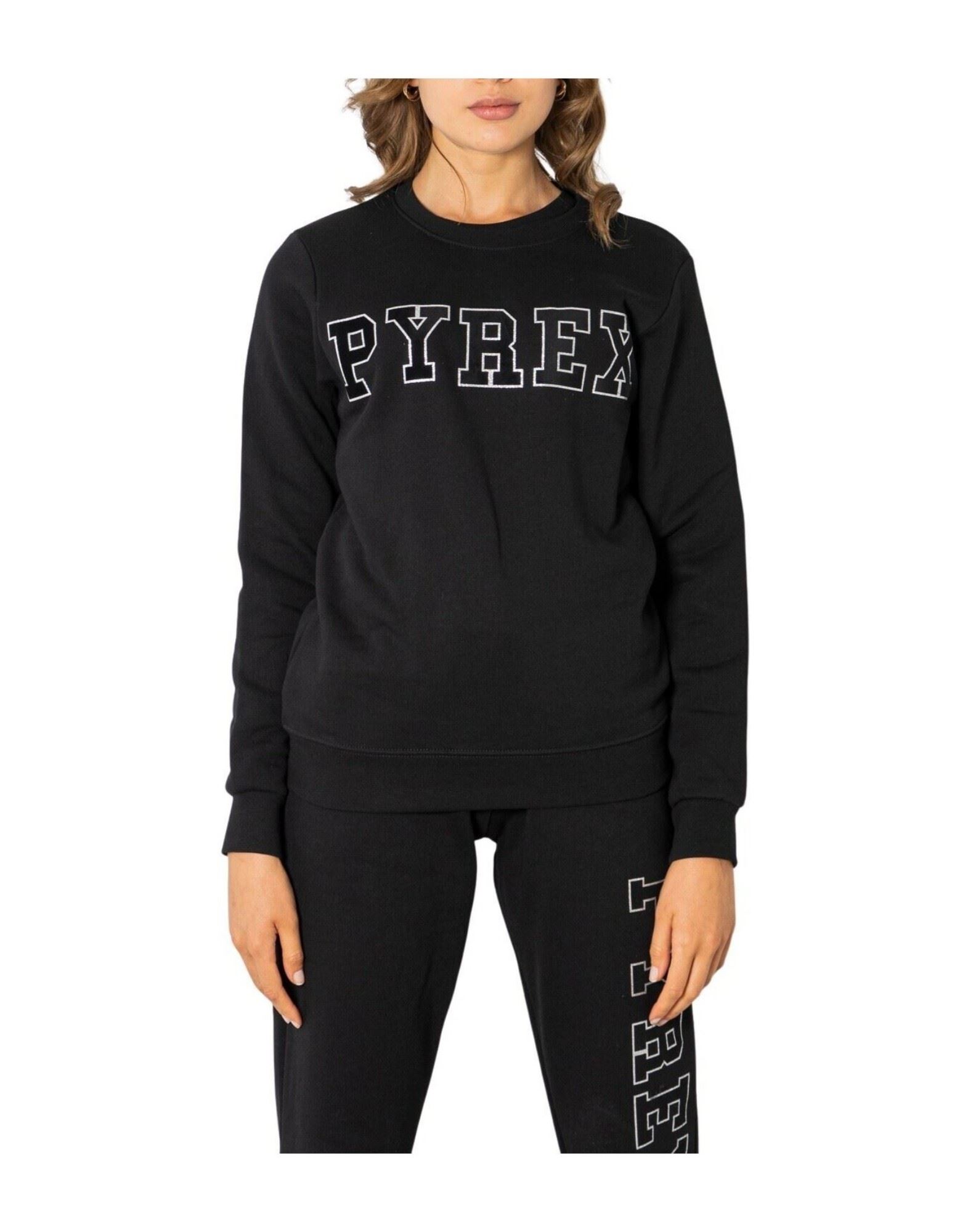 PYREX Sweatshirt Damen Schwarz von PYREX