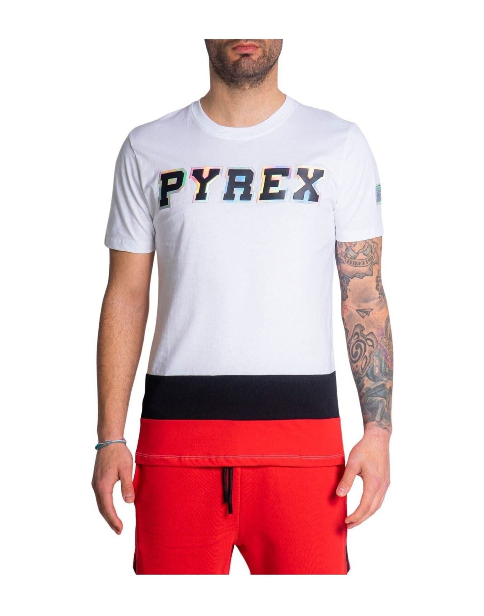 PYREX T-shirts Herren Weiß von PYREX