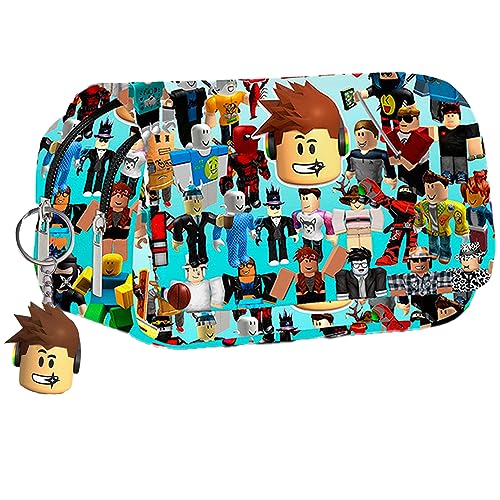 PYTRARTY Federmäppchen Robllox,Robllox Schlamppermäppchen,Große Kapazität Mäppchen Robllox,Mäppchen,Federmäppchen für Schreibwaren von PYTRARTY