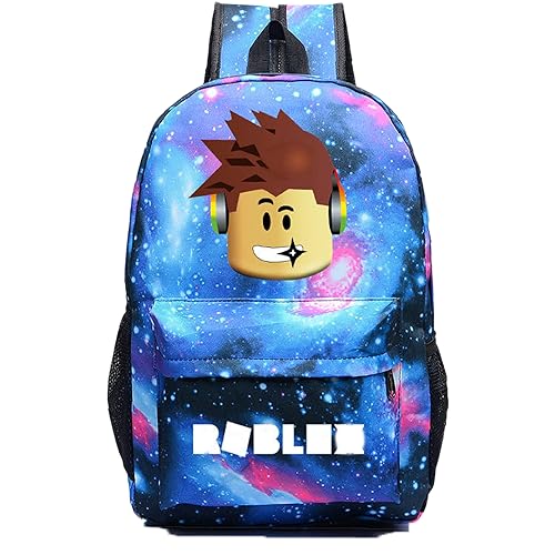 PYTRARTY Robllox Teenager Schulrucksack - Anime Backpack für Kinder und Jugendliche, Kinder Schulrucksack von PYTRARTY