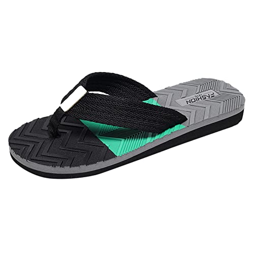 Männer Klassische Bequeme Flip Flop Mode Sandalen Slide Sandalen Strand Hausschuhe rutschfeste Schuhe Herren Gastronomie von PYUIYY