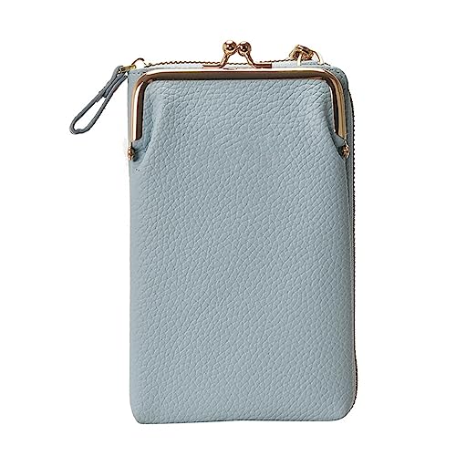 PYUIYY Einfarbige, kleine und zarte Damen-Geldbörse, geeignet für Verschiedene Altersgruppen Aluminium Brieftasche Mit Münzfach von PYUIYY