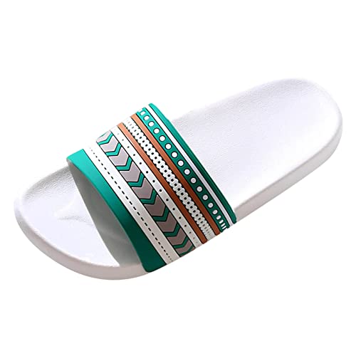 PYUIYY Mode Sommer Damen Hausschuhe Flacher Boden Dicker Boden Slip On Open Toe atmungsaktiv und bequem Damen Schuhe 40 von PYUIYY