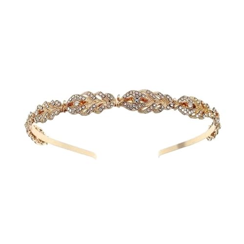 Krone Kronen-Diadem Mode Stirnbänder Brautkronen Krone Vintage Metall Kopf Hoop Kristall Krone Königin Tiara Bräute Hochzeit Gothic Schmuck Braut Haarschmuck(1) von PZOFERLIN