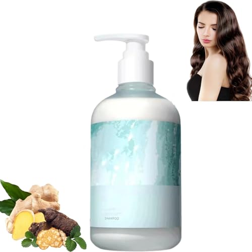 400 ml Polygonum Multiflorum Shampoo, Anti-Schuppen-Shampoo mit Fettkontrolle, tiefenwirksam nährend und feuchtigkeitsspendend für Frauen und Männer von PZOYBLKG