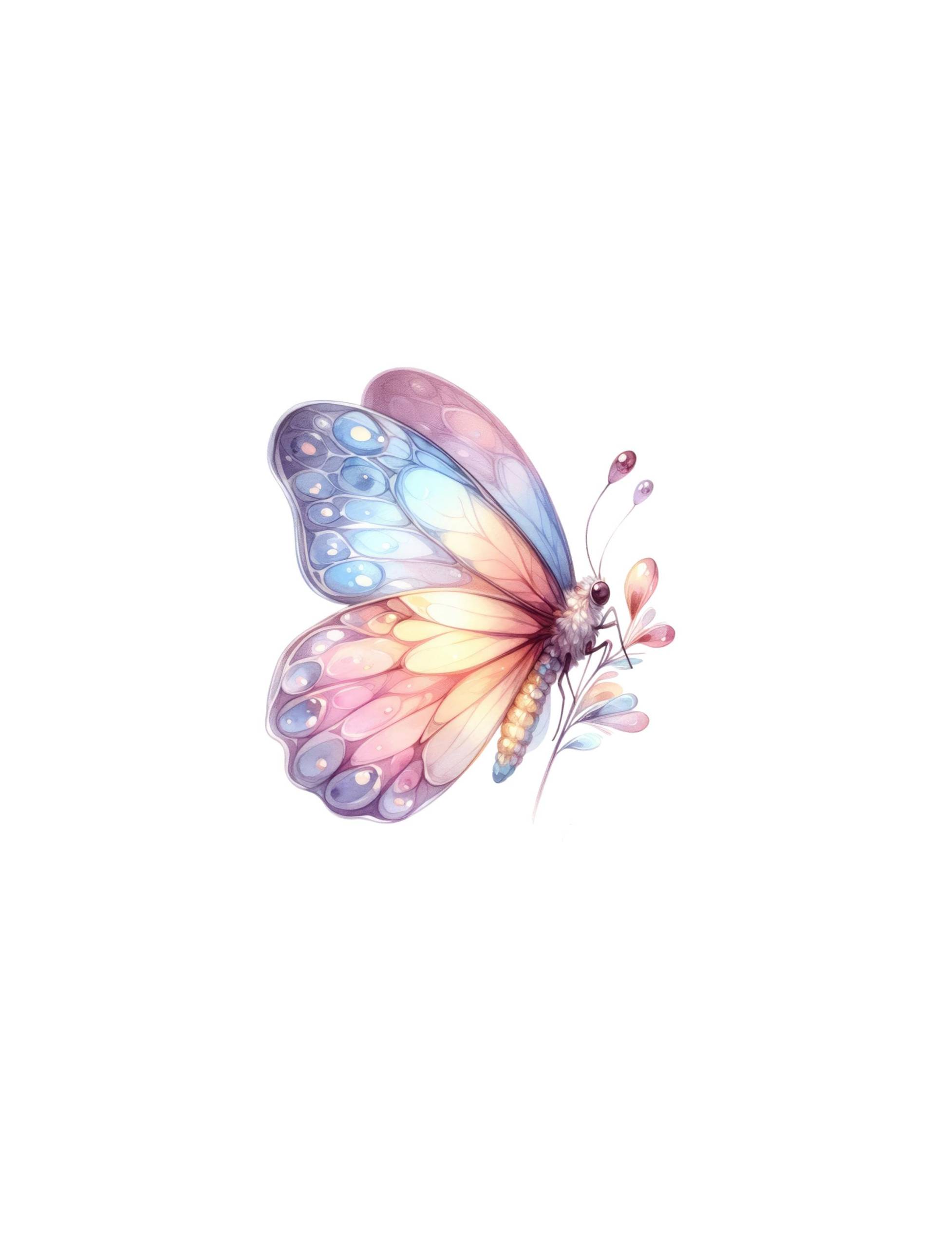 Bügelbild "Schmetterling Lila" Sommer Frühling Butterfly Blumen/2 Größen 10cm 7cm Bügelbild "Schmetterling Lila" Sommer Frühling Butterfly Blumen/2 Größen 10cm 7cm von PaEmiStoffe
