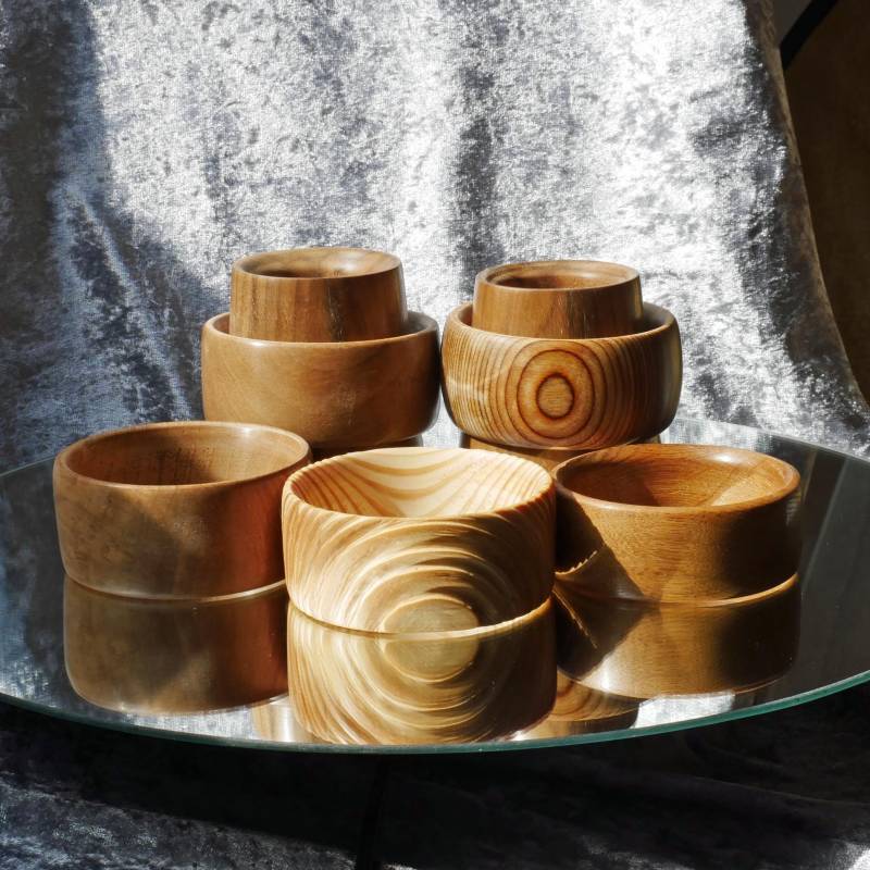 Breite Armreifen Aus Holz - Nussbaum, Kiefer, Eiche Breite Armreifen Aus Holz - Nussbaum, Kiefer, Eiche von PaRayKunsthandwerk