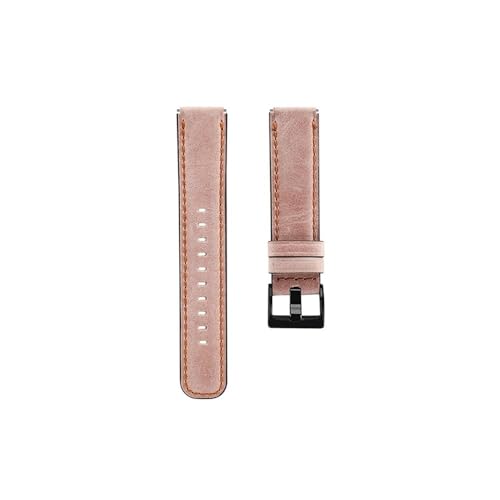 Lederarmband im Retro-Stil, passend for Huawei Watch GT4 41 mm Armband, 18 mm Damen-Armbanduhrarmband (Color : Pink) von PaReks