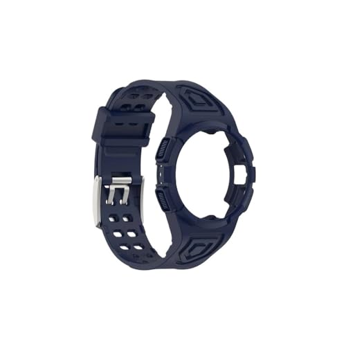 Transparentes Armband for Samsung Galaxy Watch 5 4 44 mm 40 mm klassisches 46 mm 42 mm Armband 20 mm Armband Silikonarmband Gürtel (Color : Deep space blue, Size : For Galaxy Watch 5 40mm) von PaReks