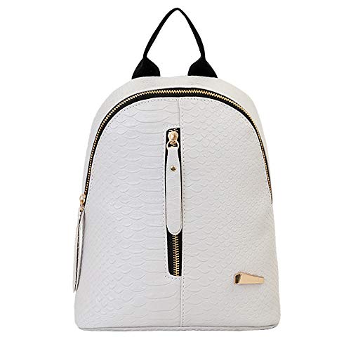 Paaruter KrokopräGung Mini Schulter Tasche Hand Mode Einfache Damen Pu Kleiner Rucksack von Paaruter
