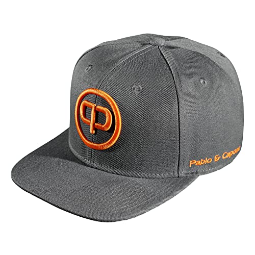 Pablo & Capone Snapback Cap - Anthracite & Orange von Pablo & Capone