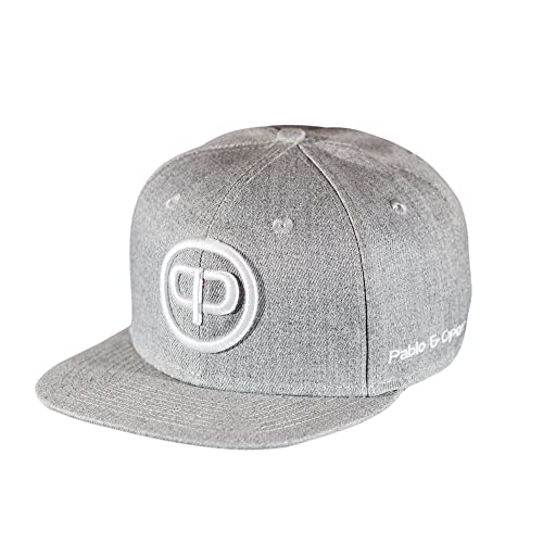 Pablo & Capone Snapback Cap - Grey & White 2.0 von Pablo & Capone