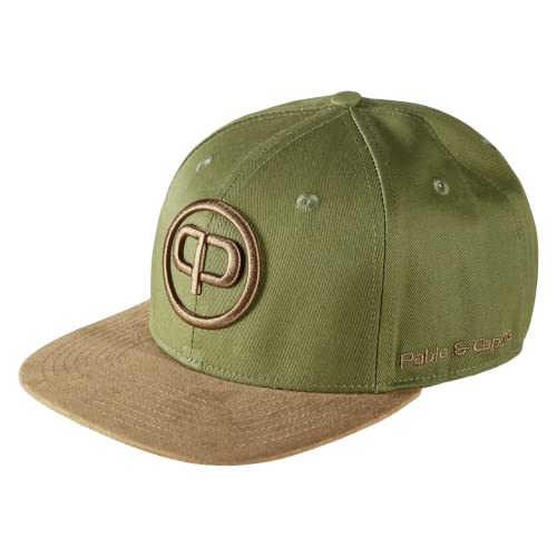 Pablo & Capone - Snapback Cap - Khaki & Suede von Pablo & Capone