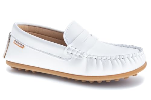 Pablosky 127700 Moccasin, weiß, 31 EU von Pablosky