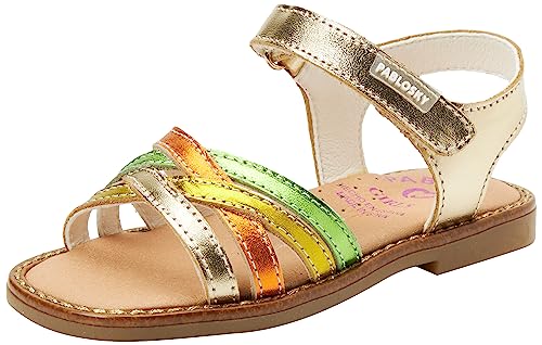 Pablosky 420480 Sandale, Gold, 34 EU von Pablosky