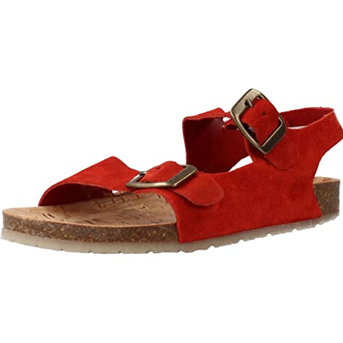 Pablosky 505768 Flache Sandalen, Rot, 25 EU von Pablosky