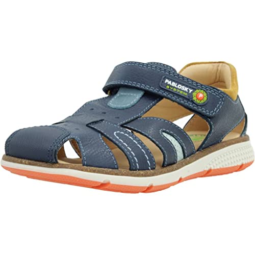 Pablosky 510625 Fisherman Sandale, Marineblau, 24 EU von Pablosky