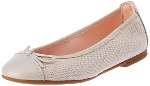 Pablosky 863238 Ballet Flat, beige, 32 EU Schmal von Pablosky